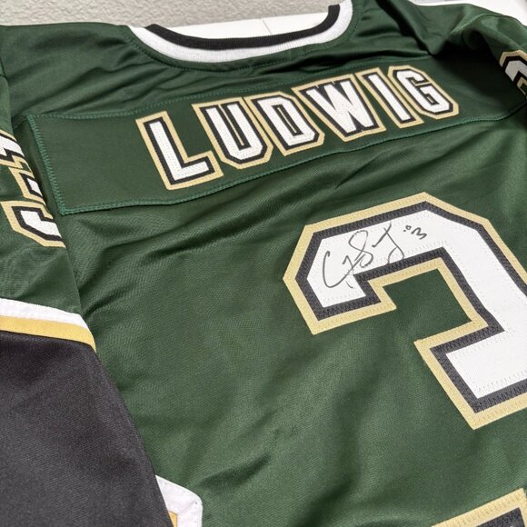 OFFERS ✅ Craig Ludwig Signed CUSTOM Dallas Stars Jersey X-Large Beckett NHL - Picture 3 of 11